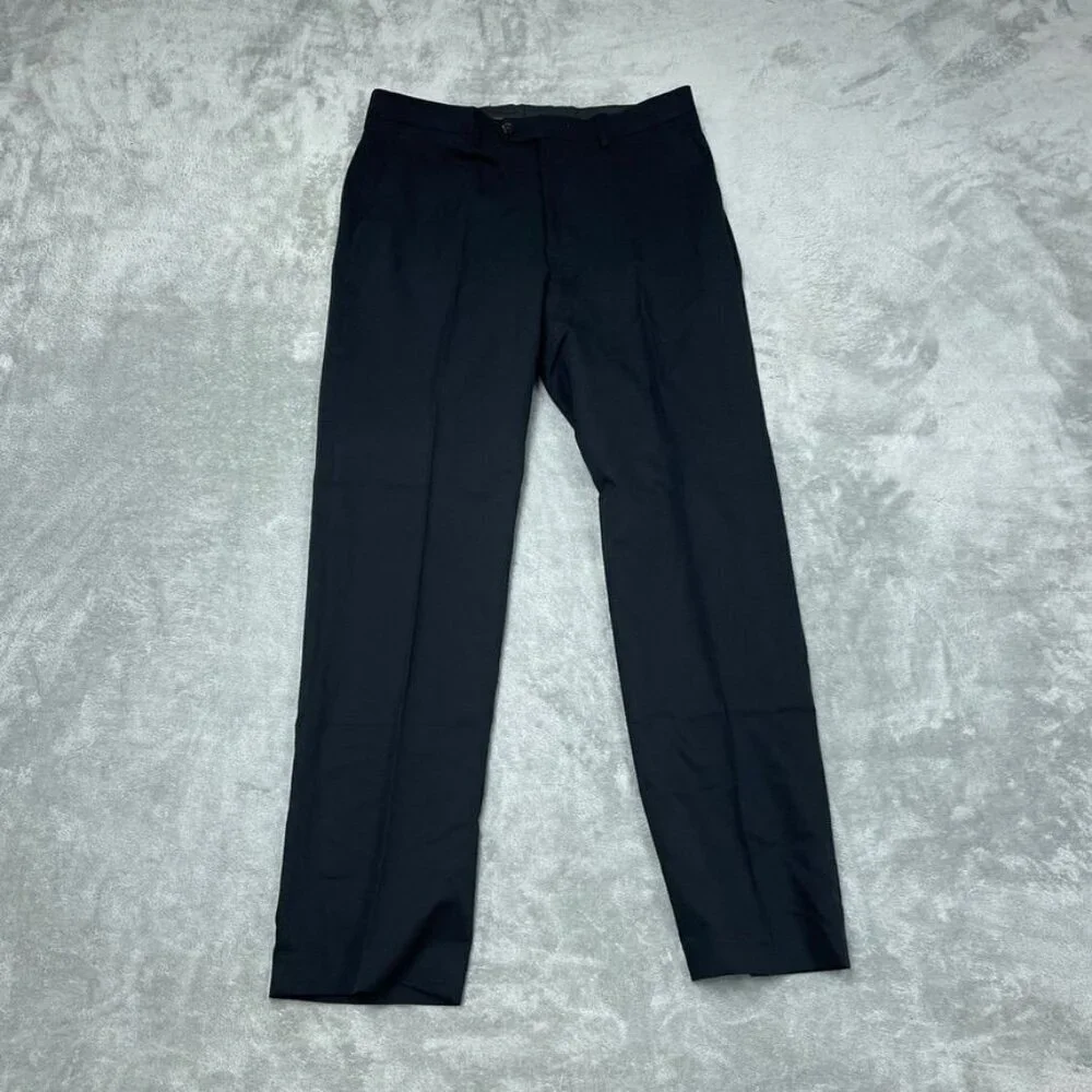 NEW Chaps Suit 38R Pants 34W X 32L Slim Fit Polyester Blend a1169 - Picture 3 of 13
